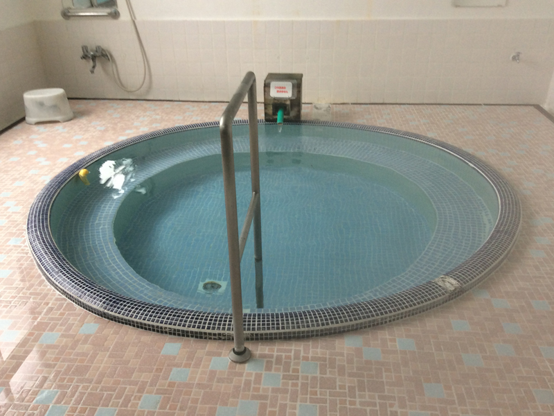 箱根湯本弥坂湯の浴室