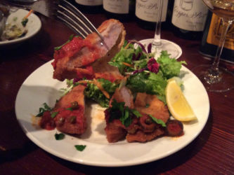 裏メニューのカツレツ